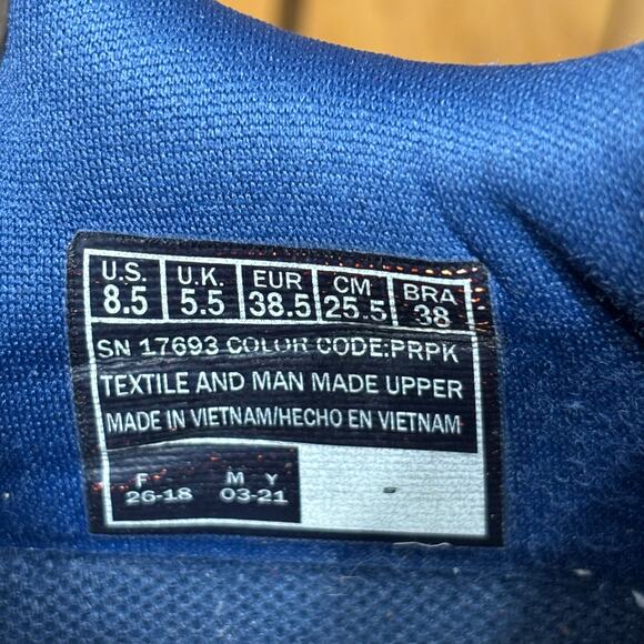 Skechers Max Cushioning Elite Blue Pink Comfort Running Shoe Sneakers Womens 8.5 - Picture 11 of 11